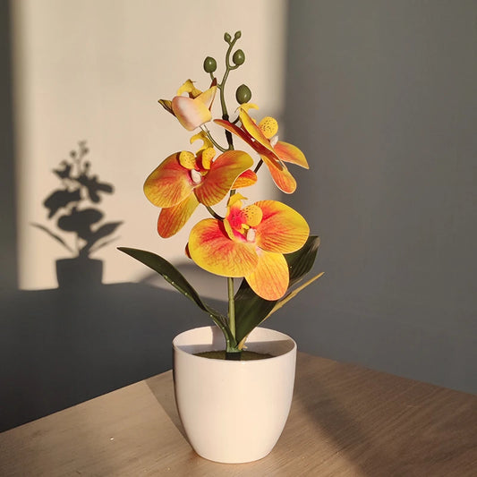 Artificial Bonsai Butterfly Orchid