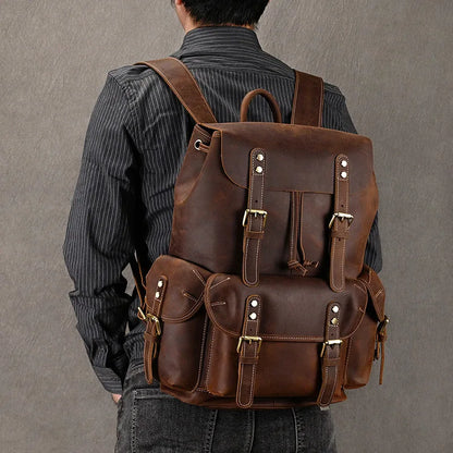 Vintage Atlas Rucksack