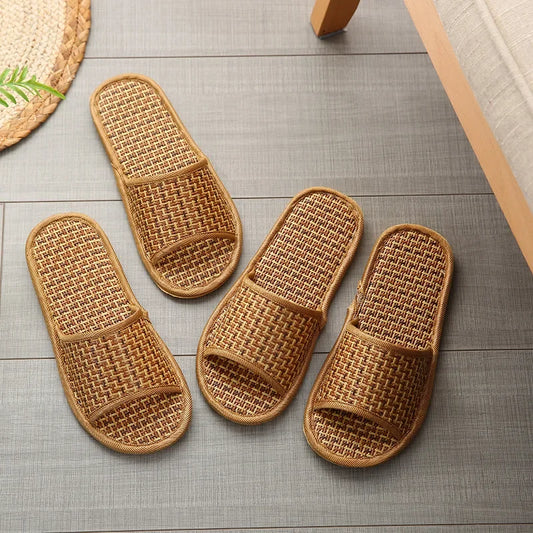 Natural Bamboo Slippers